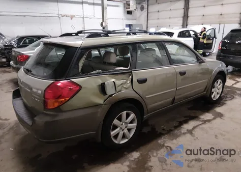2007 Subaru Outback 2.5I из США, поврежденный, VIN 4S4BP61C977311391